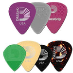 D'Addario 7-Pack Assorted Guitar Picks - Heavy