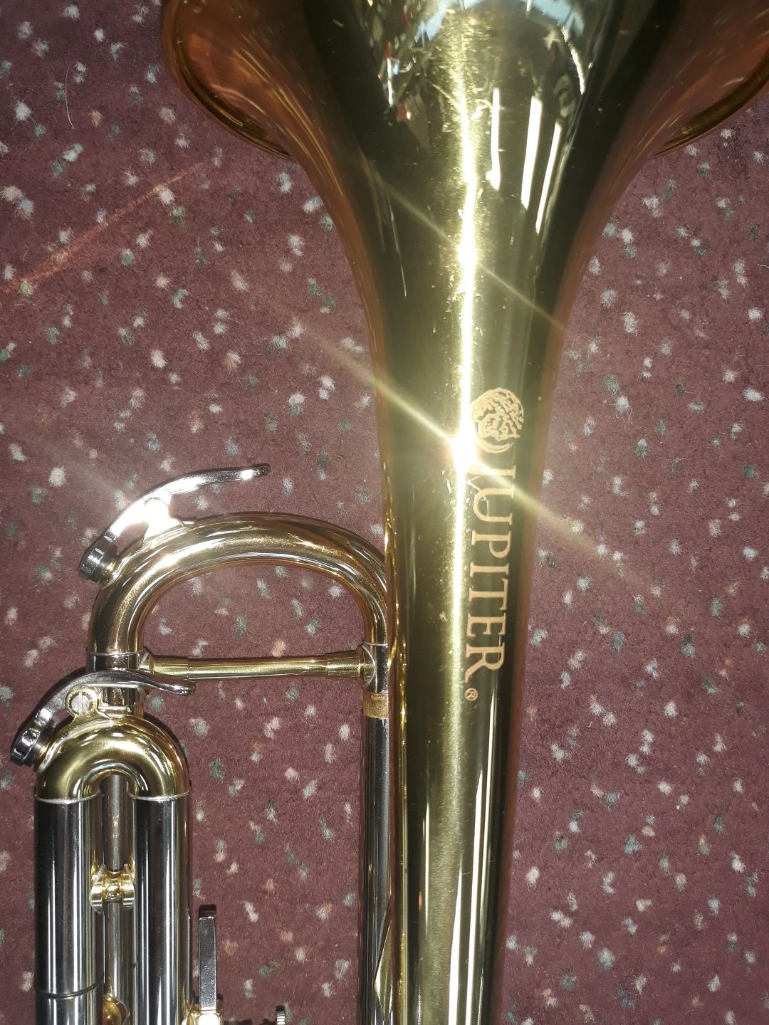 Used Jupiter JTR-700 Bb Brass Trumpet 6