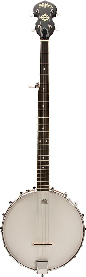 Washburn B7-A-U Five-String Open-Back Banjo 2