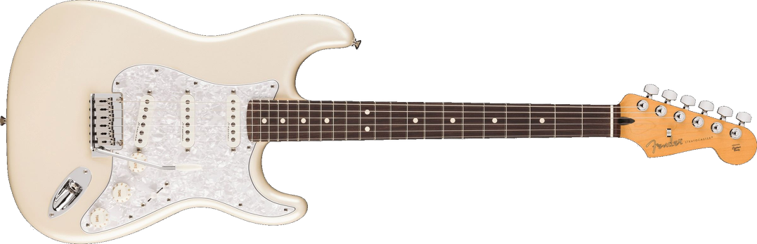 Fender Player II Modified Stratocaster Electric Guitar - Olympic Pearl 4