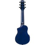Ibanez AUP10N Nylon-String Piccolo Acoustic Electric Guitar - Transparent Blue Burst 7