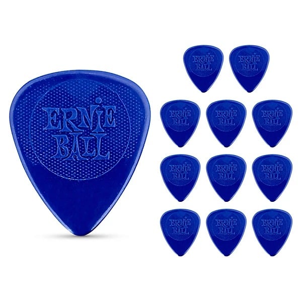 Ernie Ball .72mm Nylon Guitar Picks - Dark Blue (12 Pack) 3