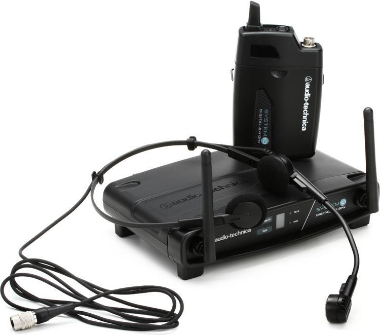 Audio Technica ATW-1101/H System 10 Digital Wireless System with PRO8HEcW Headset 3