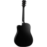 Martin DC-10E Modern Black Acoustic Electric Guitar - Black 5