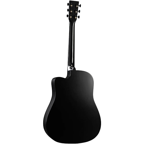 Martin DC-10E Modern Black Acoustic Electric Guitar - Black 5