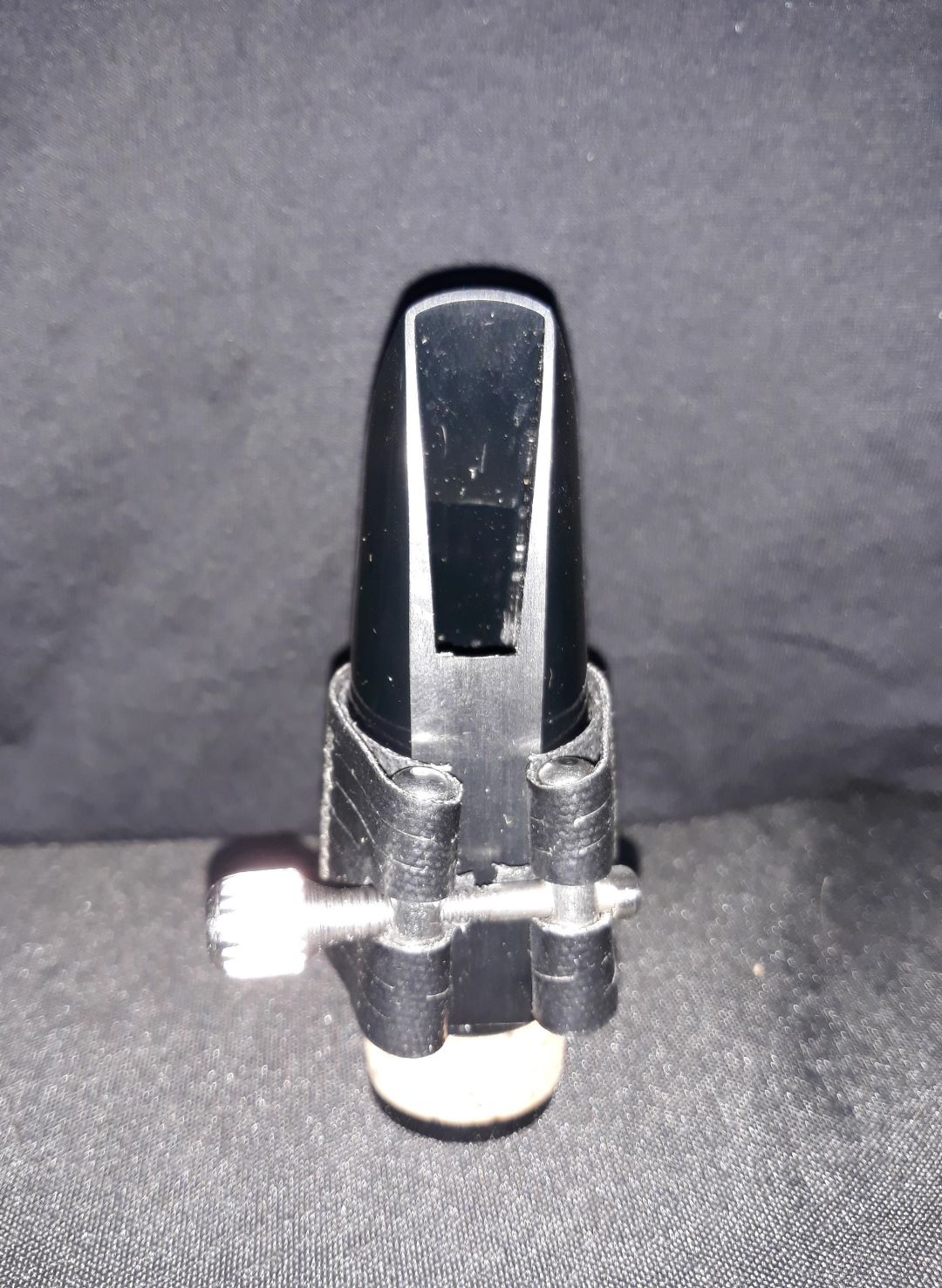 Used Giardinelli Clarinet Mouthpiece - With Rovner Dark Clarinet Ligature & Cap 3