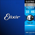 Elixir Anti-Rust Electric POLYWEB 6-String Set - Lt.