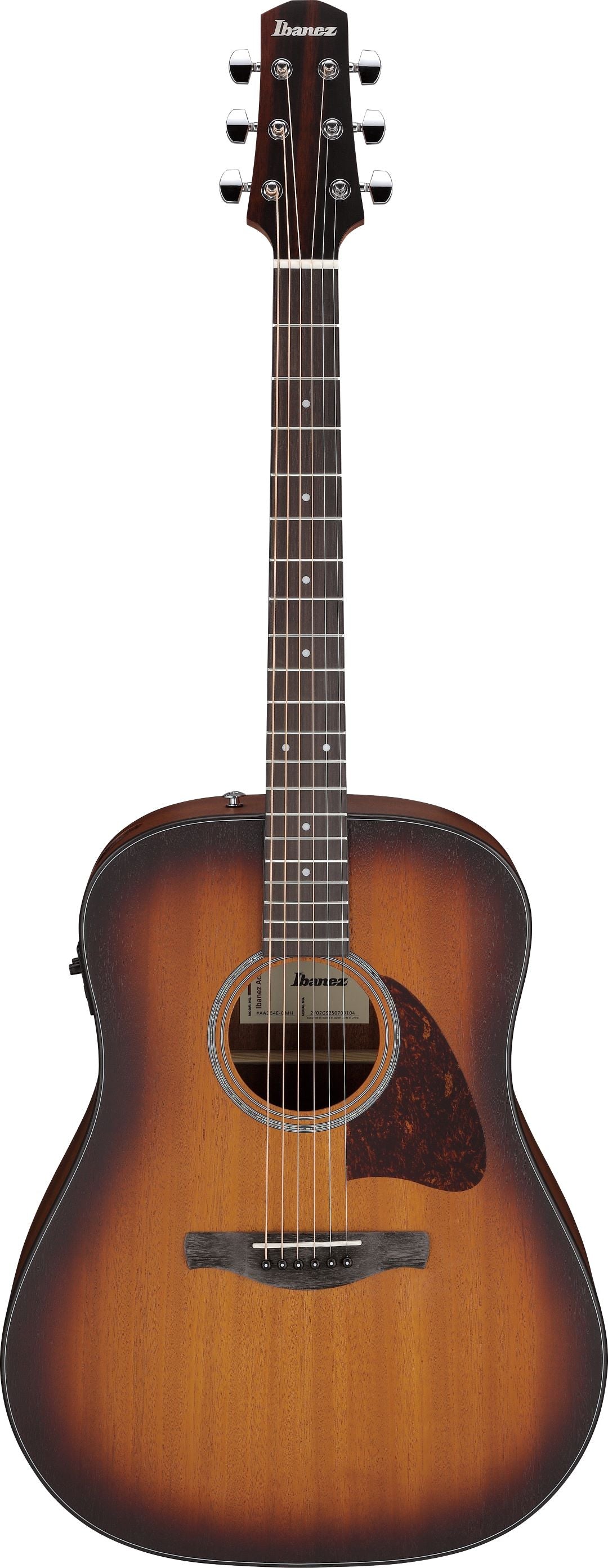 Ibanez AAD54EOMH Open Pore Acoustic Electric Guitar - Mahogany Sunburst 2