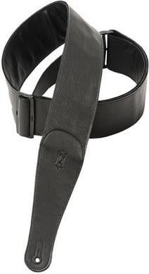 Levys M7GG3-BLK 3\" Black Leather Strap