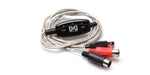 Hosa USM422 TRACKLINK 6 foot USB Type A to MIDI In/Out Interface