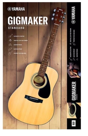 Yamaha Gigmaker Acoustic Guitar Package Natural 3