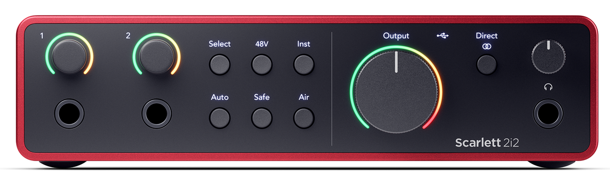 Focusrite Scarlett 2i2 Studio 4th Gen Recording Bundle 3