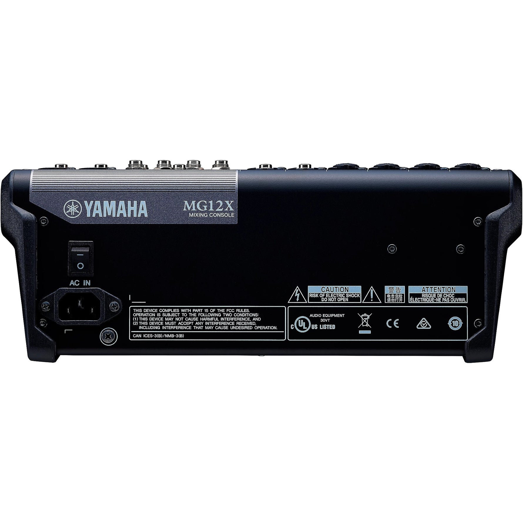Yamaha MG12X CV Mixer (12 Inputs) - With Effects 4