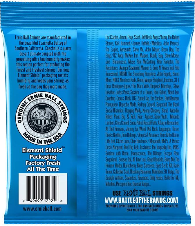 Ernie Ball 2225 Extra Slinky 8-38 Electric Guitar String Set 2