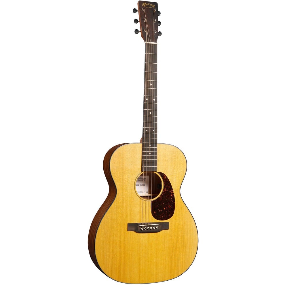 Martin Road Series 000-10E Retro Acoustic Electric Guitar Natural front view