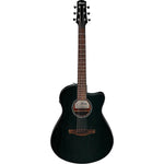 Ibanez AAM340CE Advanced Auditorium Acoustic Electric Guitar - Rustic Black 5