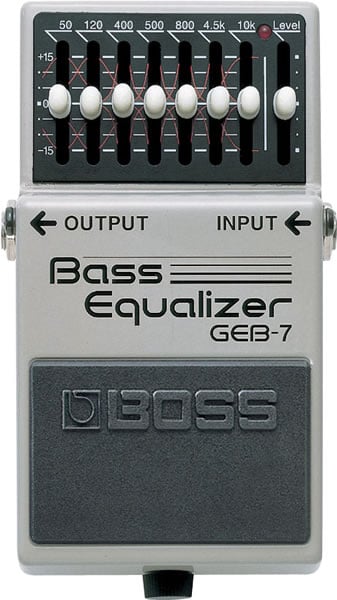Boss GEB7 7 Band Equalizer Bass Pedal