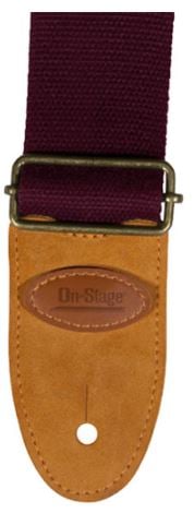 Onstage 2\" Guitar Strap - (Burgundy)