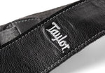 Taylor 4102-25 2.5-Inch Black Leather Suede Back Guitar Strap 3