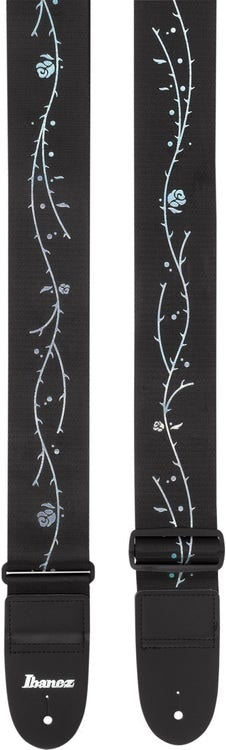 Ibanez GS100TOD Tim Henson Signature Guitar Strap - Black/Silver 4