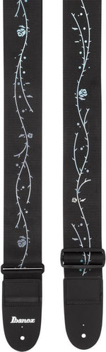 Ibanez GS100TOD Tim Henson Signature Guitar Strap - Black/Silver 4