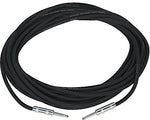 Rapco H16-6 6' Black Speaker Cable 1/4\"-1/4\"