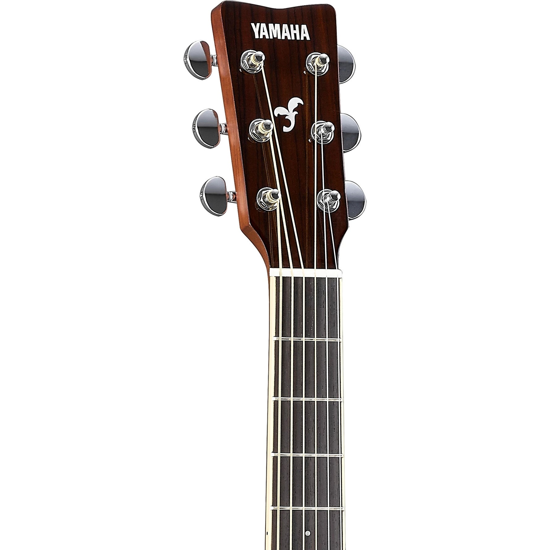 Yamaha FG-TA TransAcoustic Dreadnought Acoustic Electric Guitar - Brown Sunburst 3