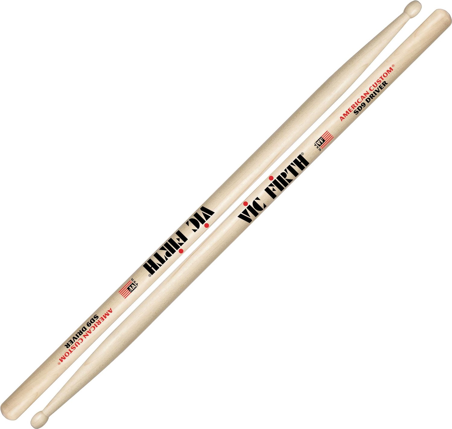 Vic Firth SD9 American Custom Driver Drum Sticks