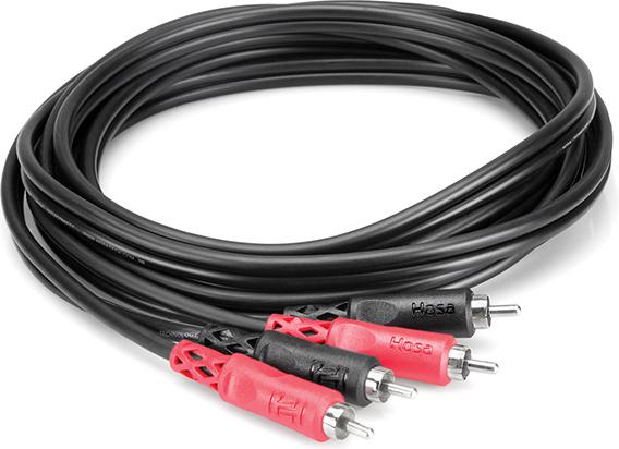 Hosa CRA206 RCA (Male) - RCA (Male) Dual Cable 20'