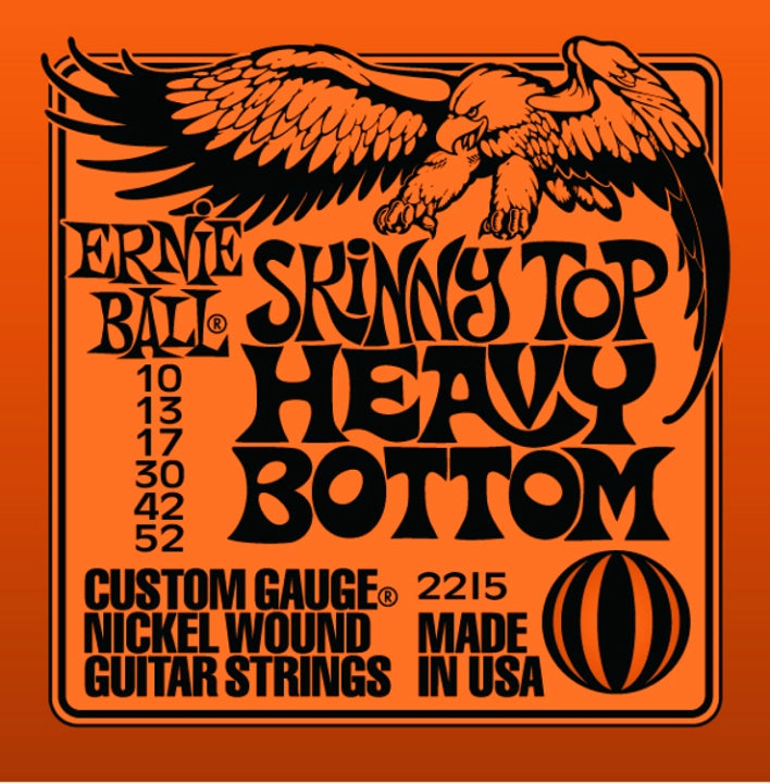 Ernie Ball 2215 Nickel Skinny Top/Heavy Bottom Electric Guitar Strings