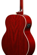 Ibanez AJ70M1EWR Acoustic Electric Guitar - Wine Red High Gloss 5