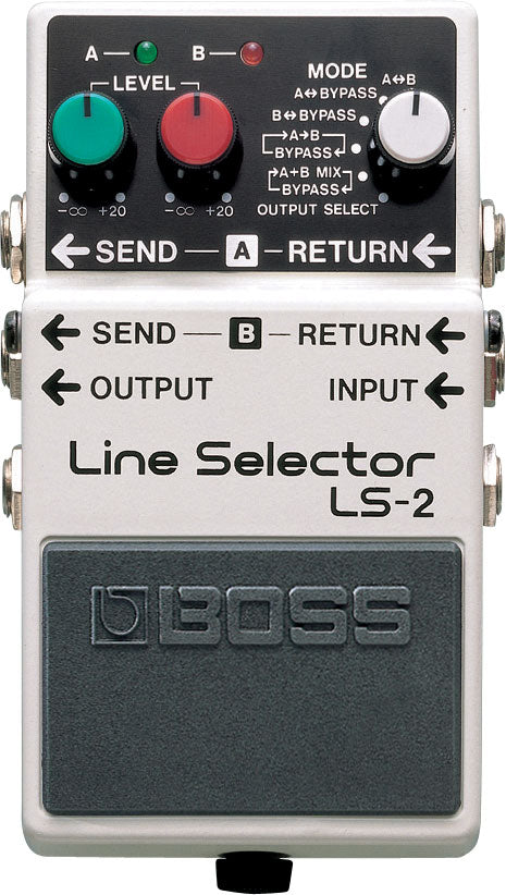 Boss LS2 Line Selector Pedal