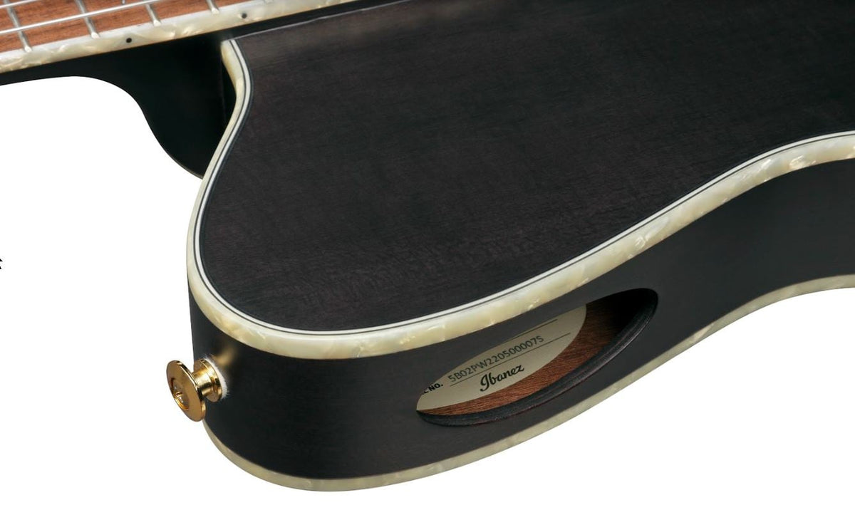 Ibanez TOD10NTKF Tim Henson Signature Acoustic Electric Classical - Black 4