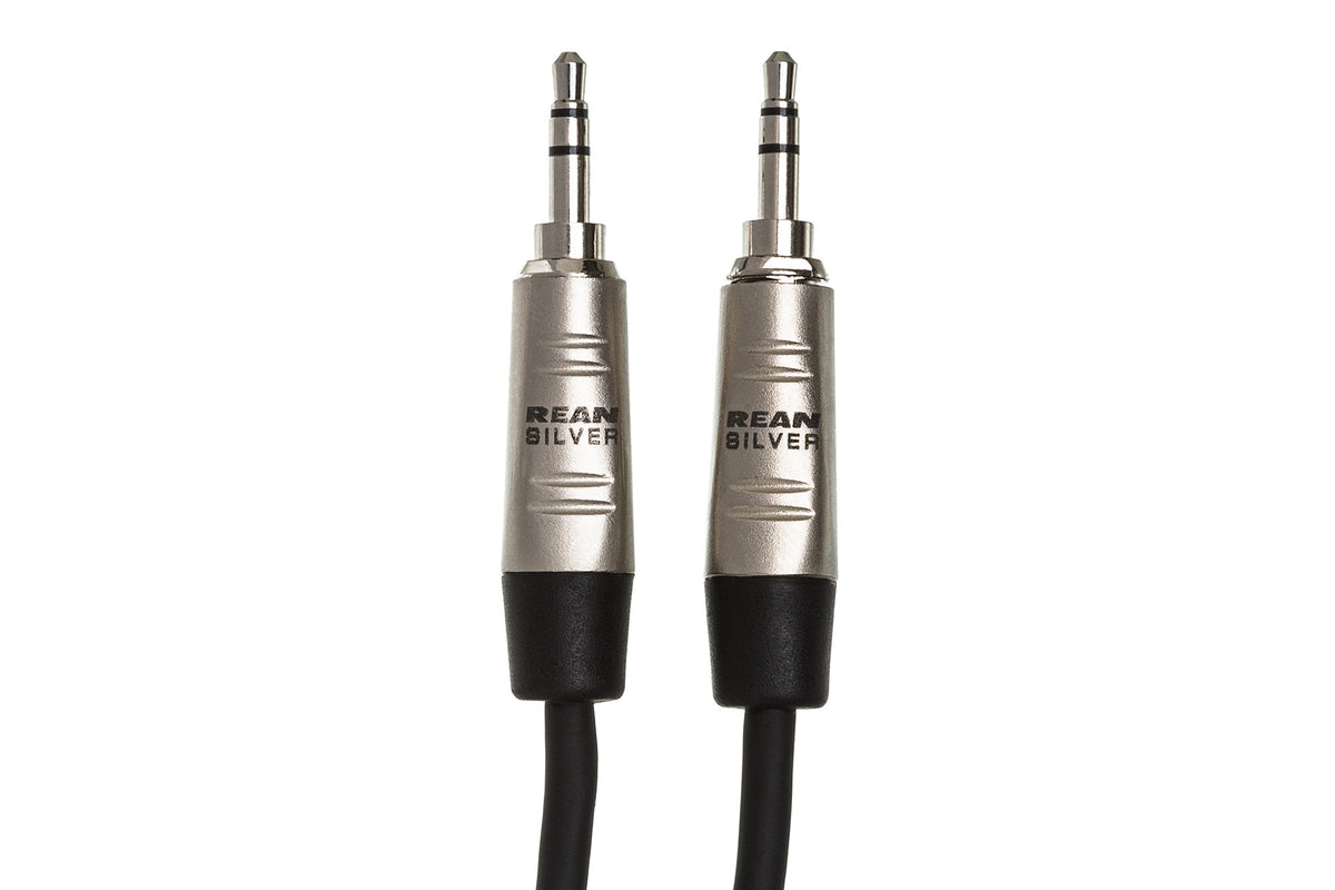 Hosa HSS-005 Pro Balanced Interconnect Cable - REAN 1/4\" TRS Male to REAN 1/4\" TRS Male - 5FT 2