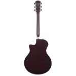 Yamaha APX600FM Thinline Acoustic Electric Guitar - Flame Maple Amber 5