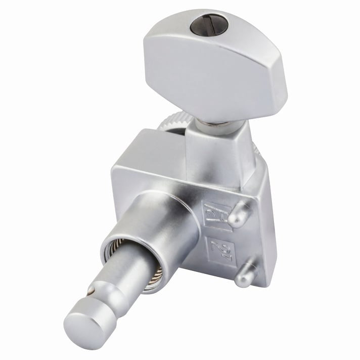 Fender Locking Stratocaster/Telecaster Tuning Machines Set - Brushed Chrome 2