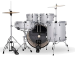 Ludwig LC19015 Accent Fuse 5-Piece Drum Kit (20\" Bass Drum) - Silver Sparkle 2