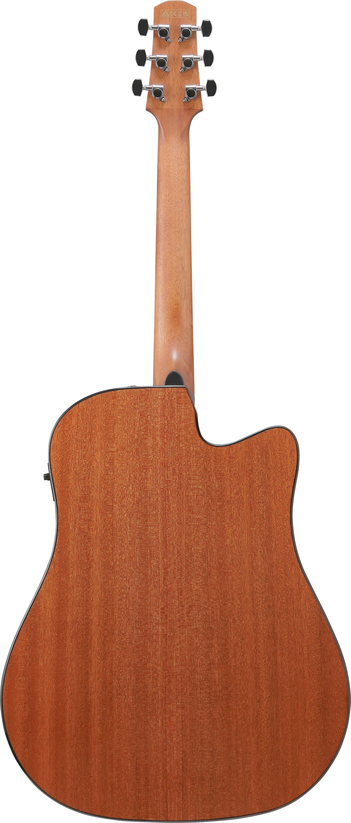 Ibanez AAD51LCEDVS Left-Hand Acoustic Electric Guitar - Dark Violin Sunburst High Gloss 7