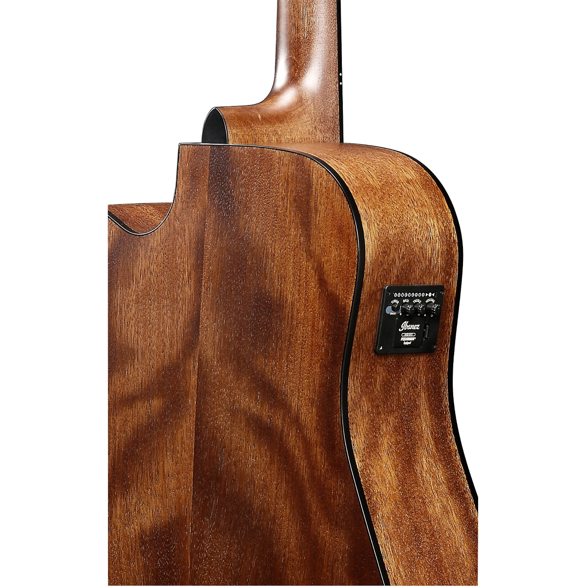 Ibanez AW5412CE 12-String Acoustic-Electric Guitar - Open Pore Natural 7