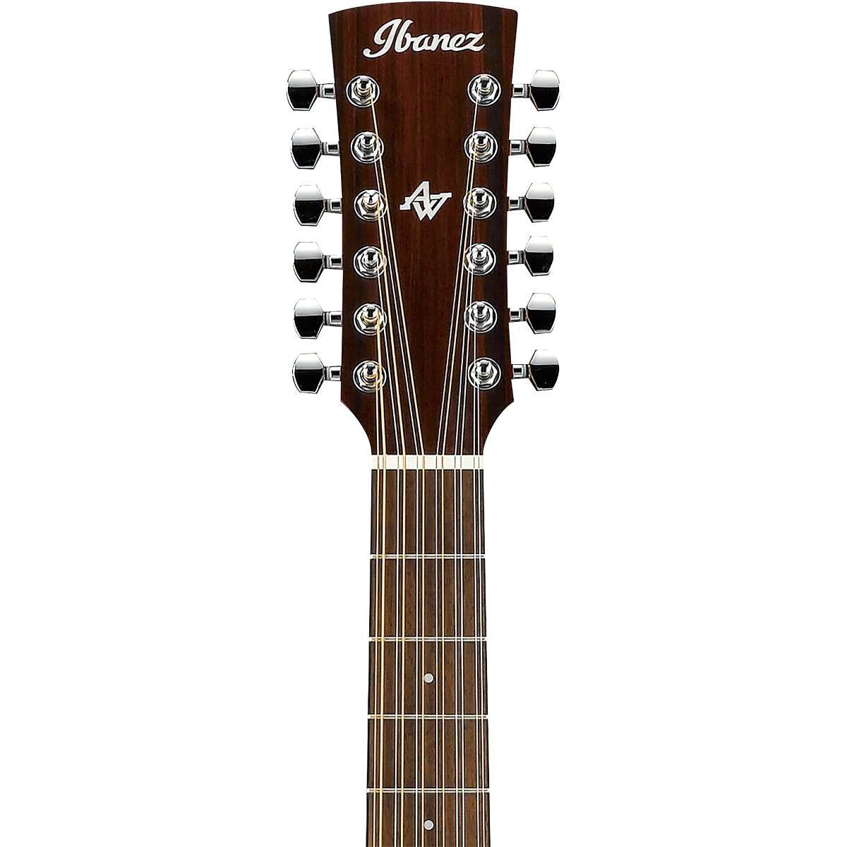 Ibanez AW5412CE 12-String Acoustic-Electric Guitar - Open Pore Natural 5