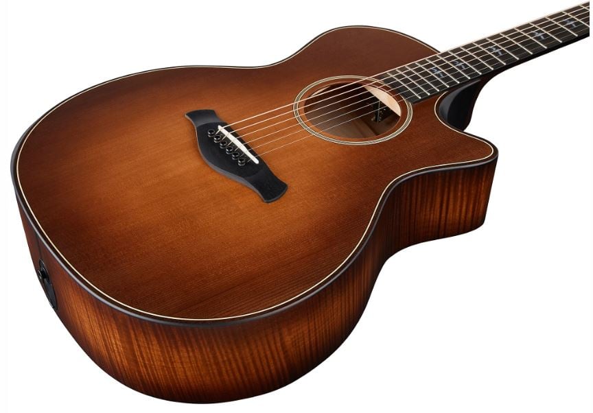 Taylor 614ceWHB Builder's Edition Wild Honeyburst 2