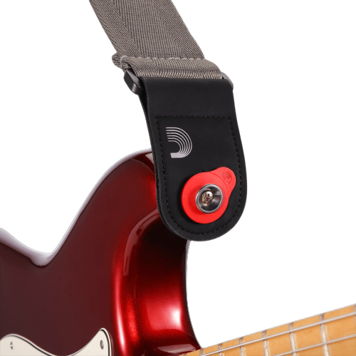 D'Addario Flex Lock Strap Blocks (4-Pack) - Red 2