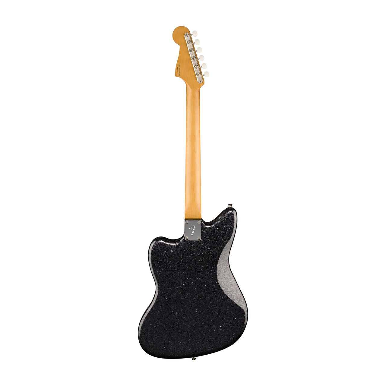 Fender 'Limited Edition' Gold Foil Jazzmaster Electric Guitar - Black Sparkle 5