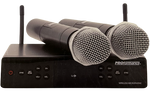 PROformance PDW-700HH Dual Handheld Digital Wireless System with Case