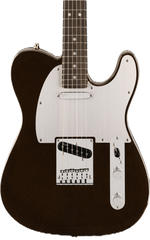 Fender American Ultra II Telecaster Electric Guitar in Texas Tea, three-quarter front view
