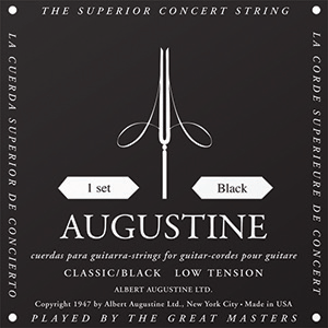 Augustine Black Label Low-Tension Classical String Set