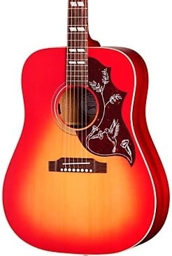 Gibson Hummingbird Special Acoustic Electric Guitar in Vintage Cherry Sunburst front view