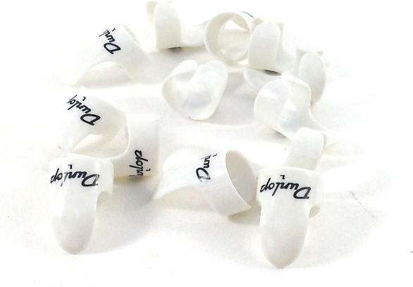 Dunlop 9021R Large White Finger Picks (12 Pack) 2