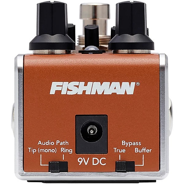 Fishman PRO-AFX-EQ2 AFX Pro EQ Mini Acoustic Preamp & EQ Effects Pedal 3