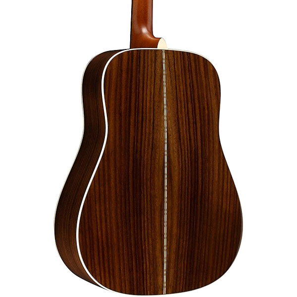 Martin D28 'Standard Series' Acoustic Guitar Natural With Aging Toner back view